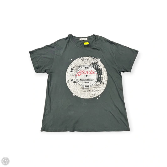 Top Short Sleeve By Daydreamer In Grey, Size: M
