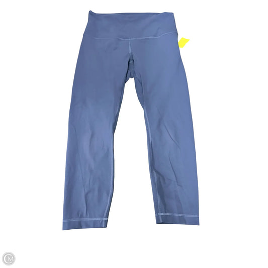 Athletic Leggings By Lululemon In Blue, Size: 10