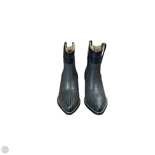 Boots Western By Cmb In Black & Grey, Size: 9