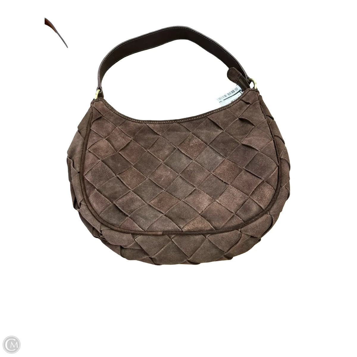 Handbag Leather By Cme, Size: Medium