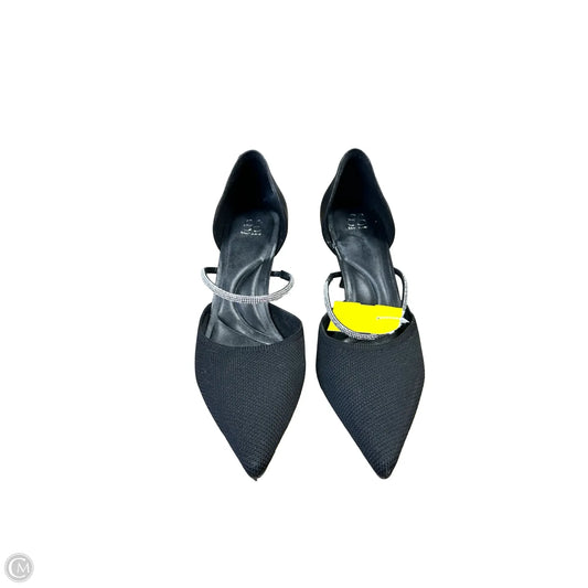 Shoes Heels Kitten By Cosy Island In Black & White, Size: 10