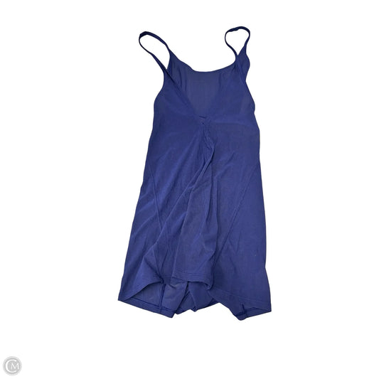 Athletic Tank Top By Lululemon In Navy, Size: 8
