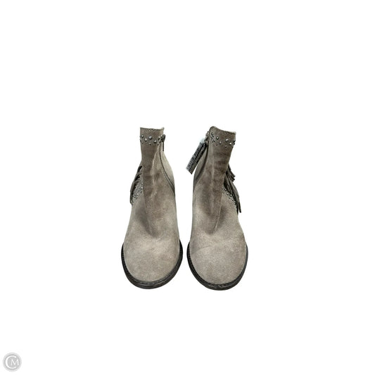 Boots Ankle Flats By Lucky Brand In Taupe, Size: 7.5