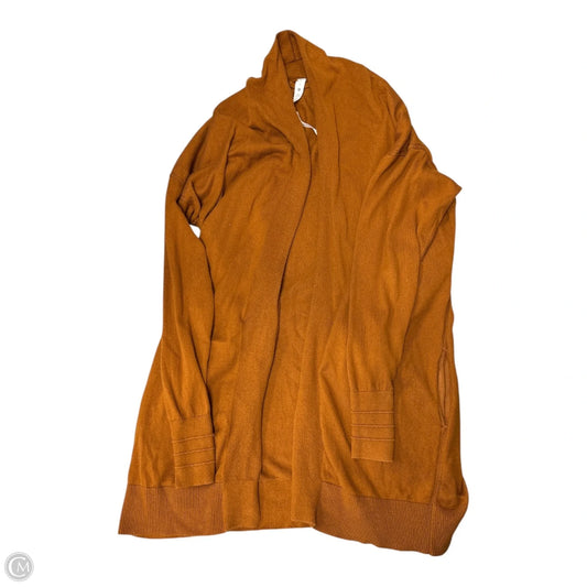 Sweater Cardigan By Lululemon In Brown, Size: 4