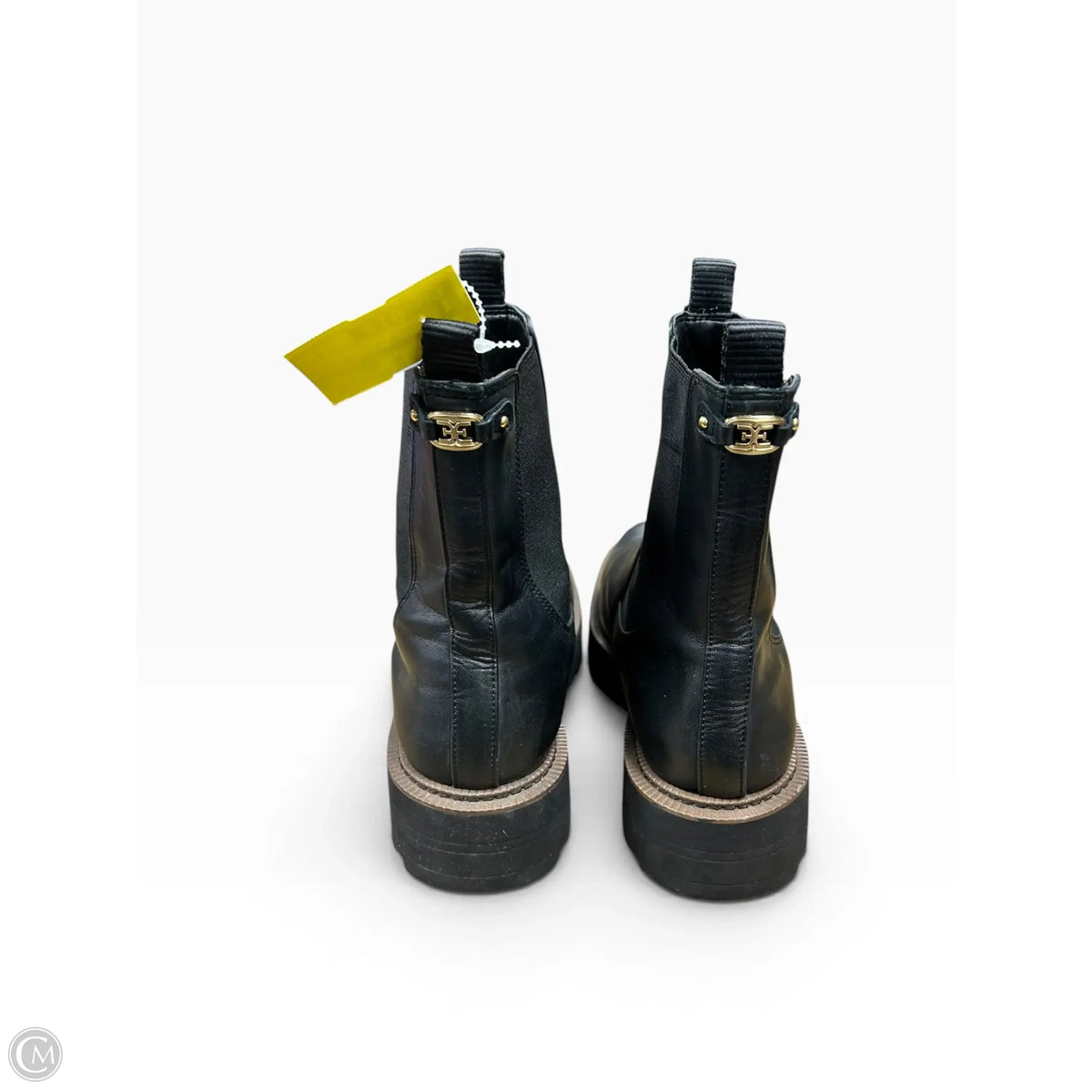 Boots Ankle Flats By Sam Edelman In Black, Size: 9
