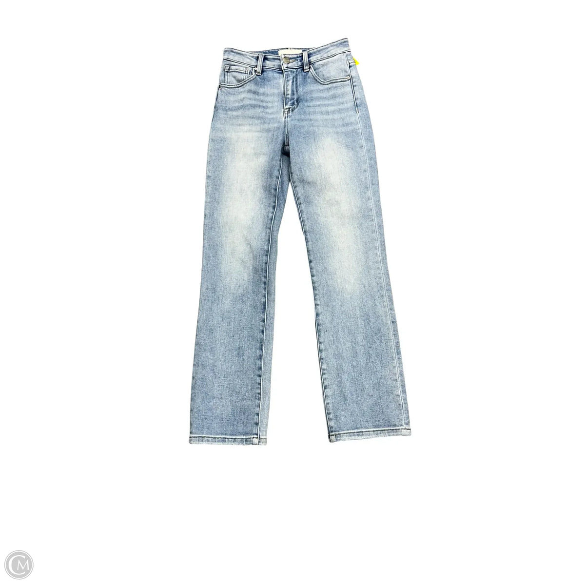 Jeans Straight By Risen In Blue Denim, Size: 0