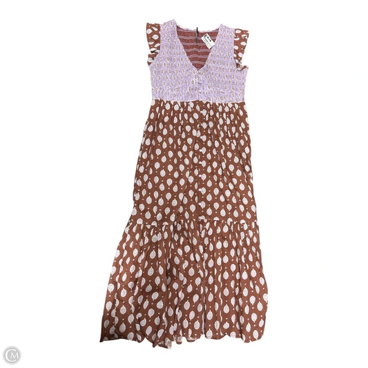 Dress Casual Maxi By Anthropologie In Floral Print, Size: S