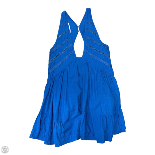 Dress Casual Short By Anthropologie In Blue, Size: Xs