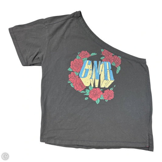 Top Short Sleeve By Pilcro In Grey, Size: M