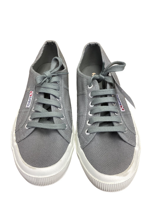 Grey Shoes Flats Superga, Size 8