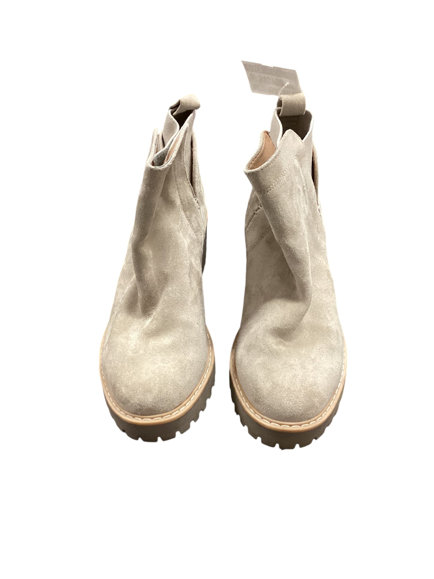 Boots Ankle Flats By Dolce Vita In Taupe, Size: 8.5