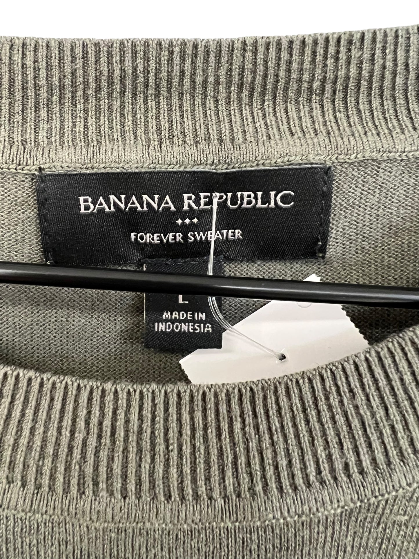 Sweater By Banana Republic In Green, Size: L