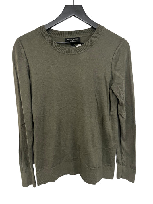 Sweater By Banana Republic In Green, Size: L