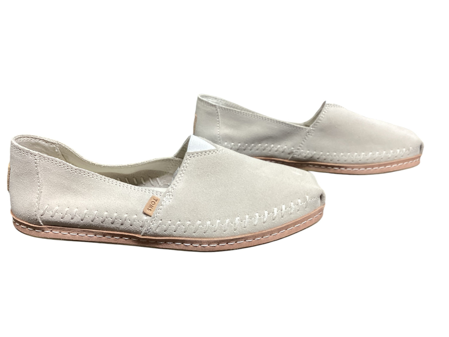 Shoes Flats By Toms In Tan, Size: 7