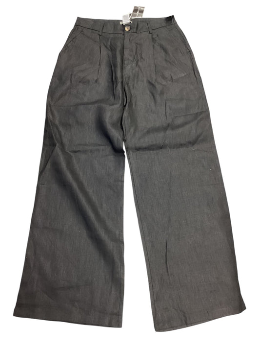 Pants Linen By Sans Souci In Black, Size: L