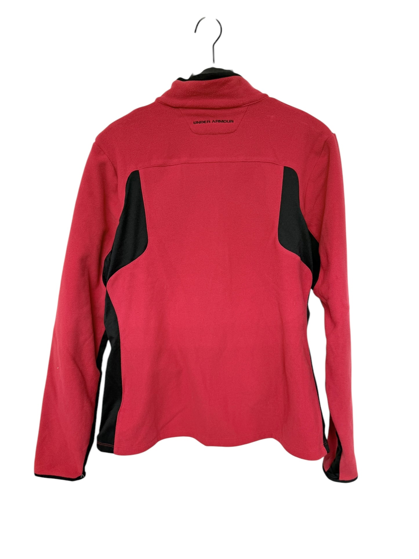 Athletic Jacket By Under Armour In Red, Size: Xl