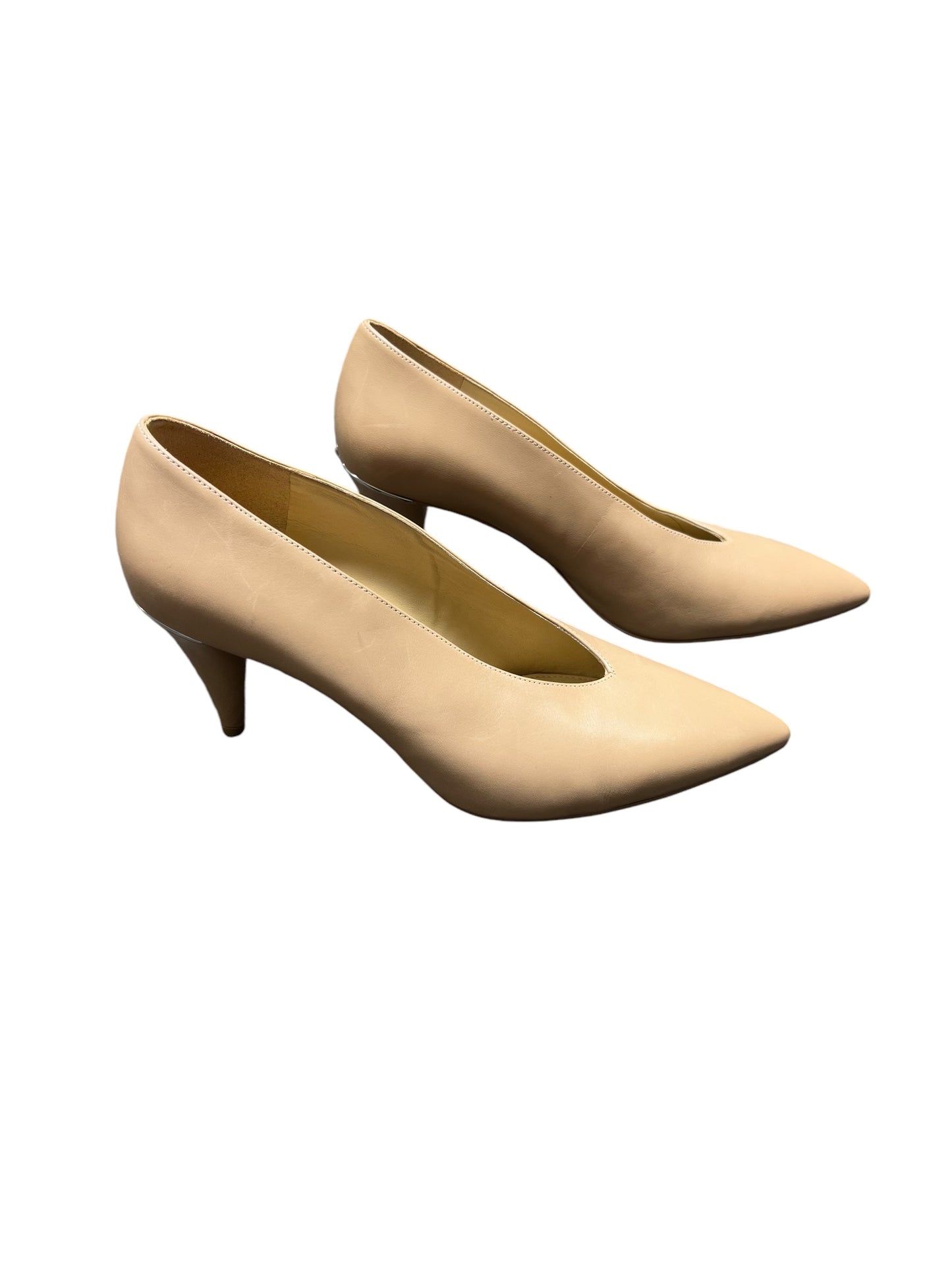 Shoes Heels Kitten By Michael By Michael Kors In Tan, Size: 9.5