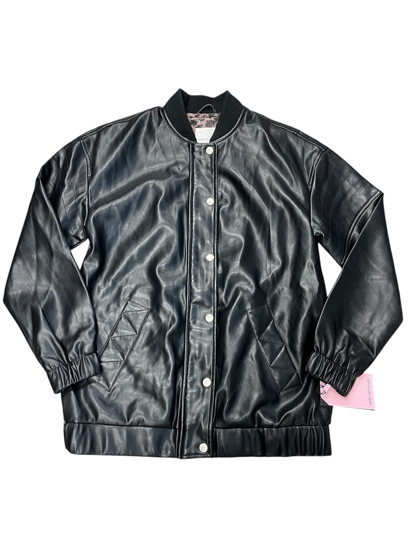 Jacket Other By Avec Les Filles In Black, Size: Xs