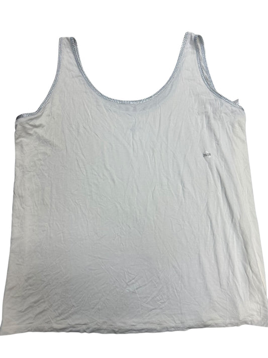 Top Sleeveless By Lane Bryant In Ivory, Size: 4x