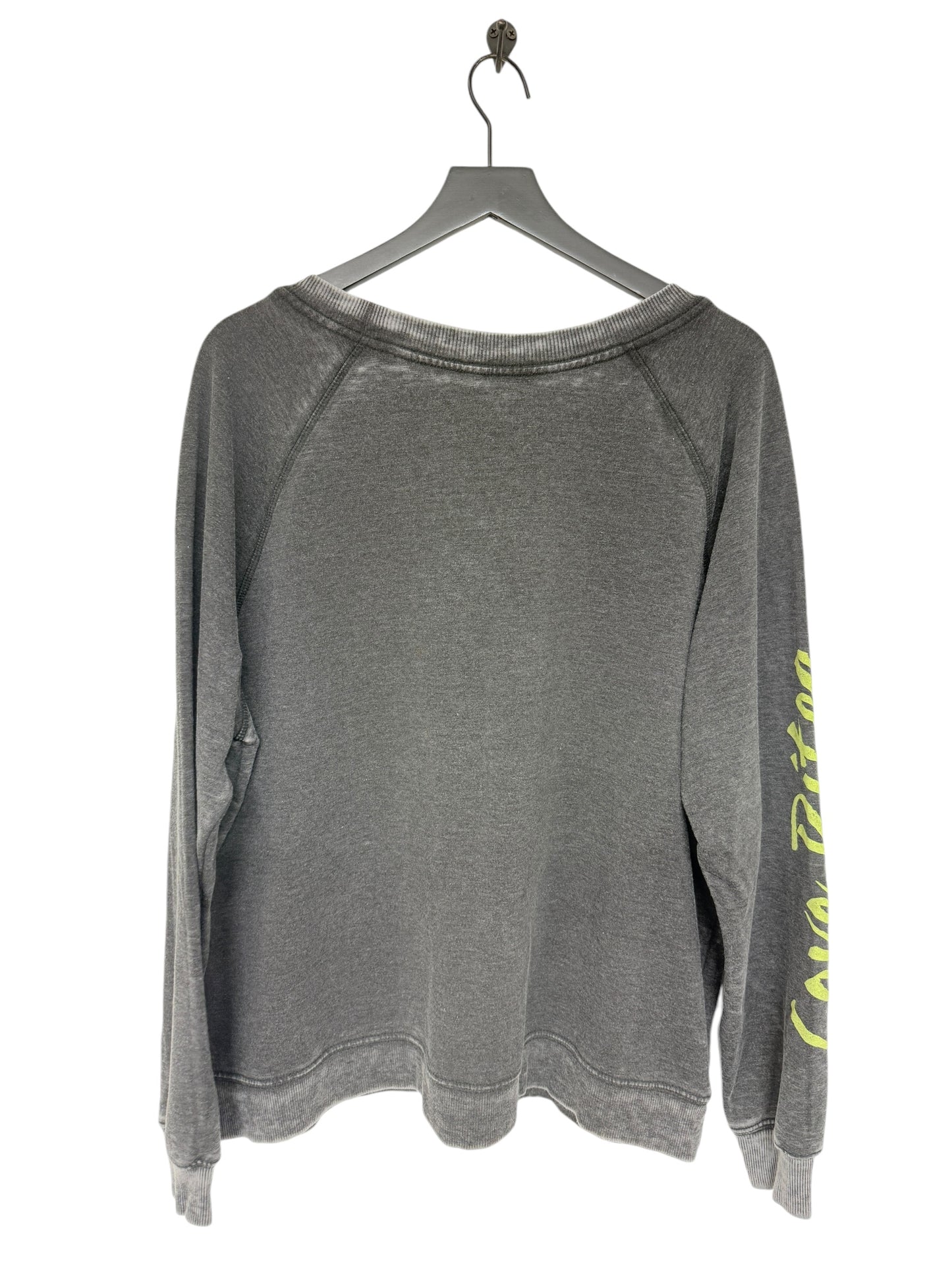 Sweatshirt Crewneck By Cmc In Grey, Size: M