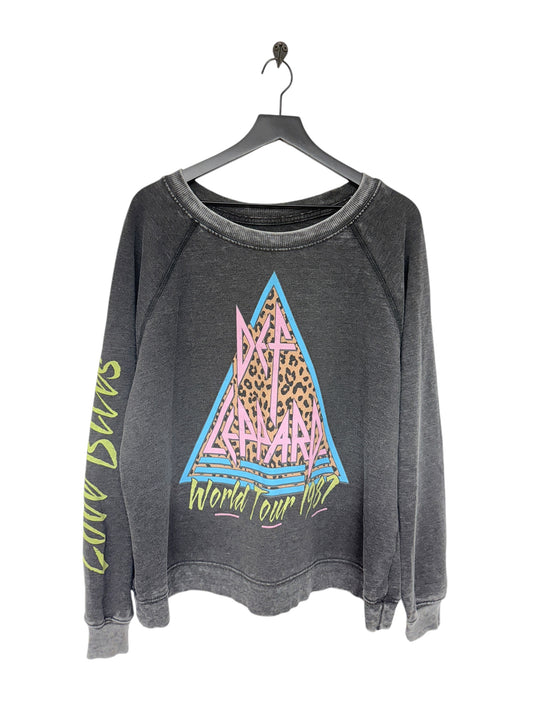 Sweatshirt Crewneck By Cmc In Grey, Size: M