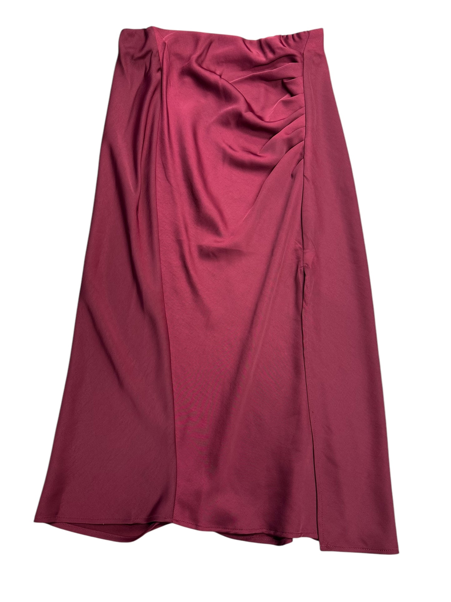 Skirt Midi By A New Day In Red, Size: Xs