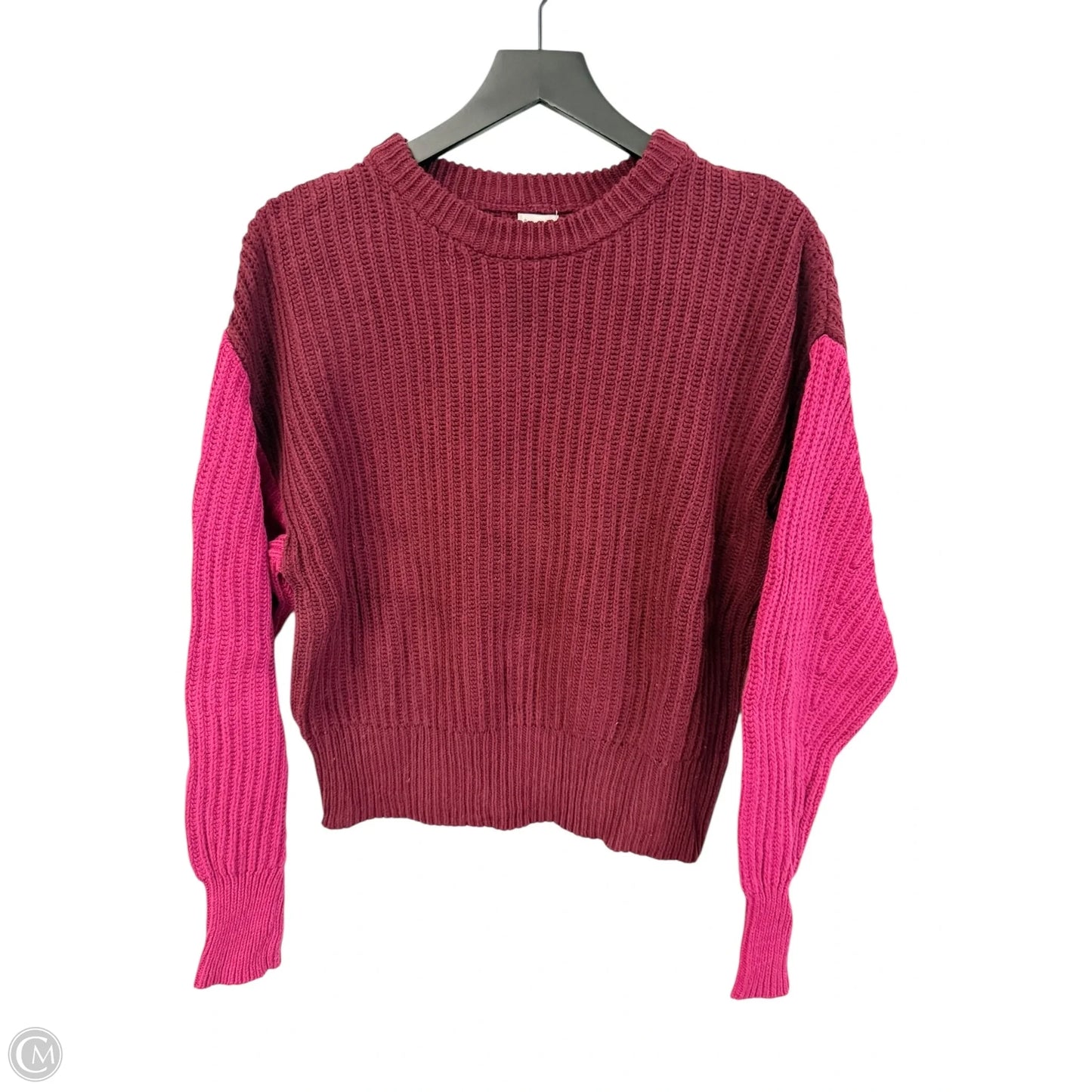 Sweater By A New Day In Pink & Red, Size: S