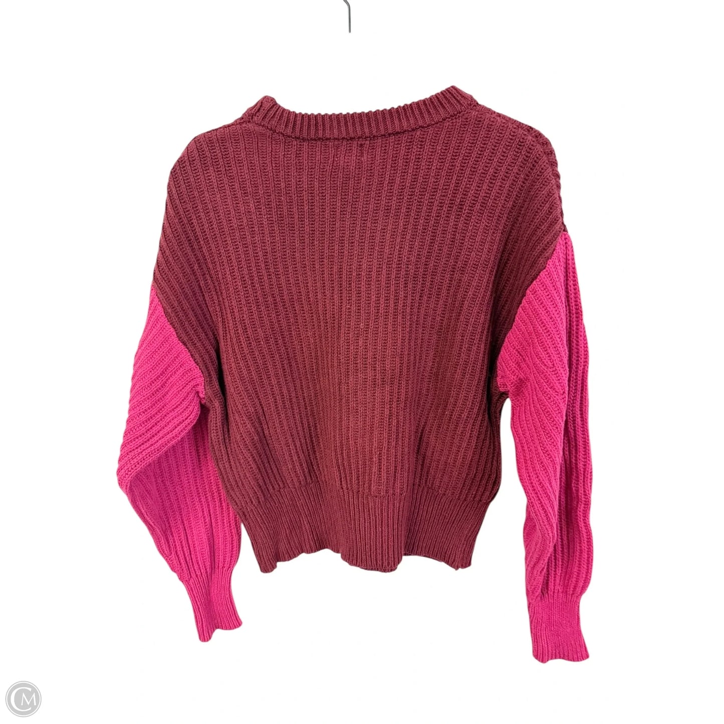 Sweater By A New Day In Pink & Red, Size: S