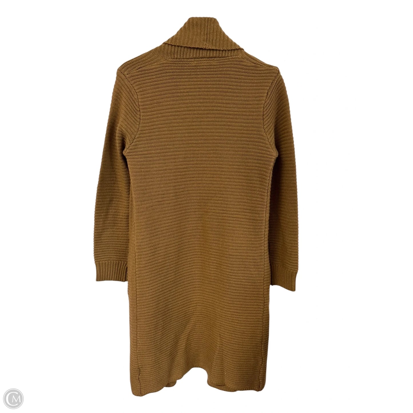 Sweater Cardigan By Clothes Mentor In Brown, Size: S