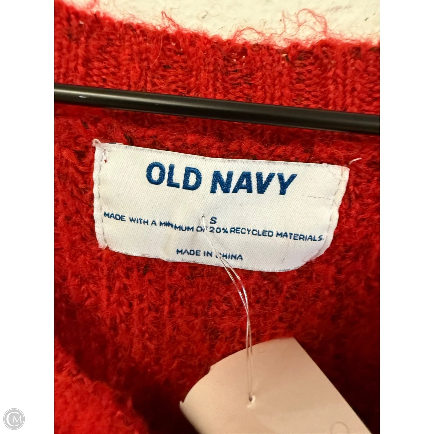Sweater By Old Navy In Red, Size: S