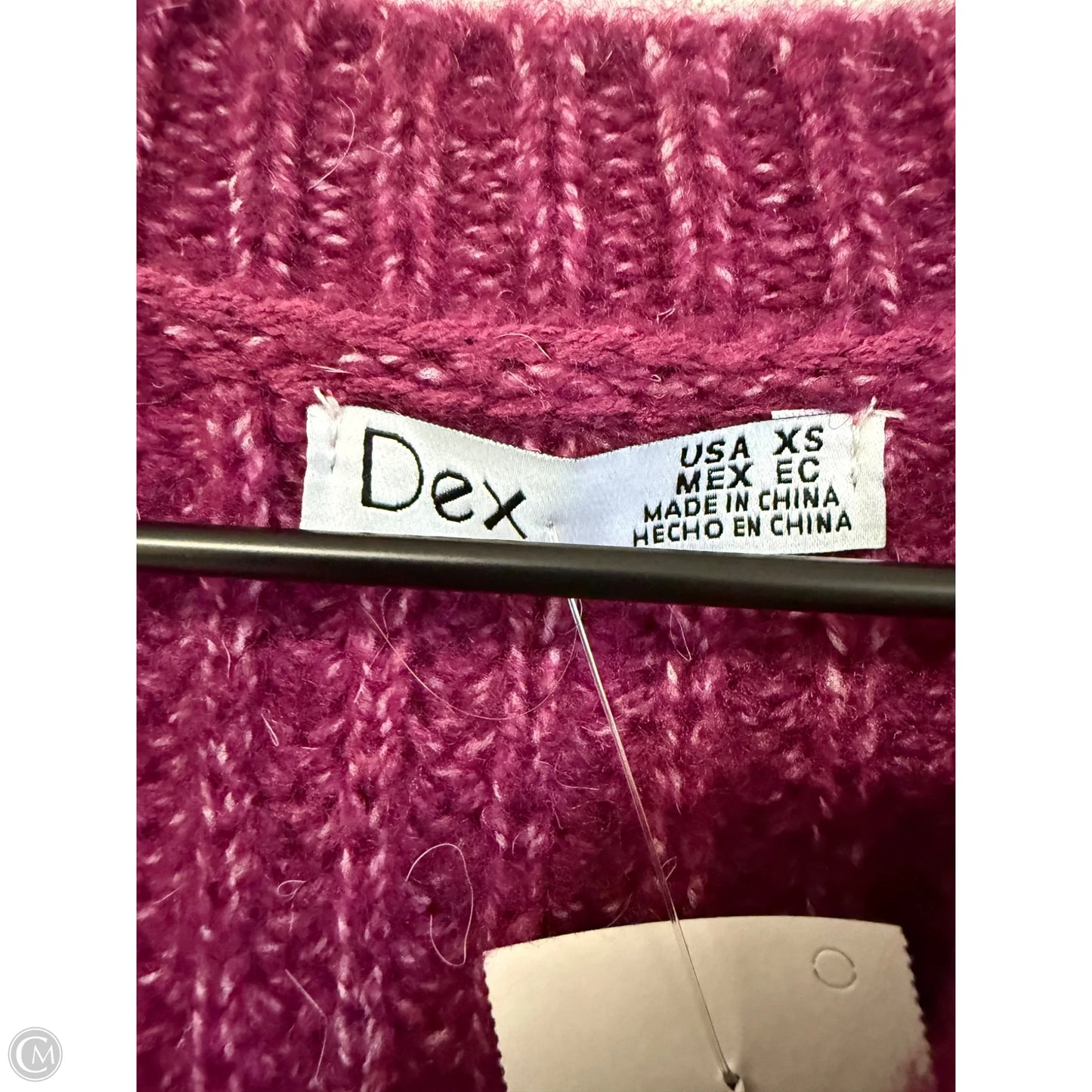 Sweater By Dex In Purple, Size: Xs