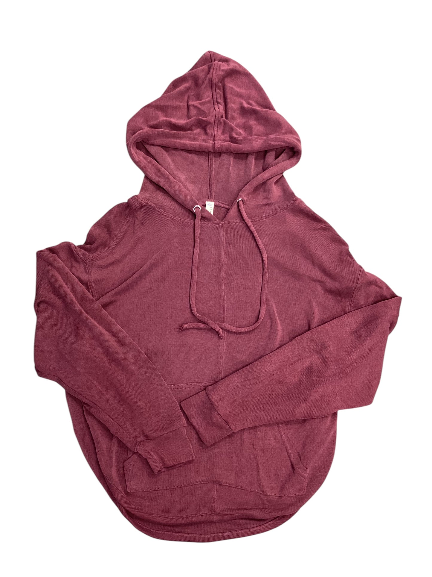 Sweatshirt Hoodie By Free People In Purple, Size: S