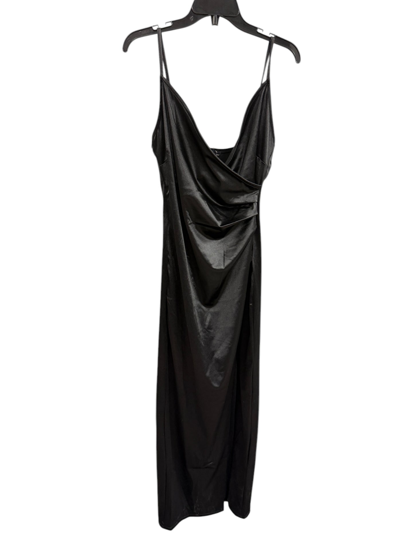 Dress Casual Maxi By Clothes Mentor In Black, Size: L