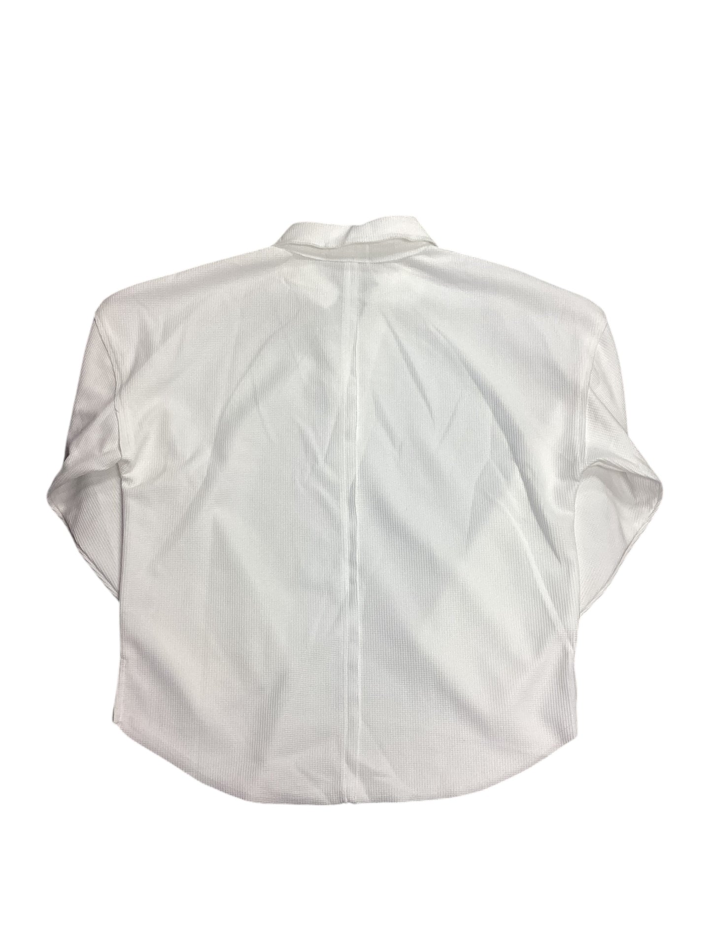 Top Long Sleeve By Cmc In White, Size: M