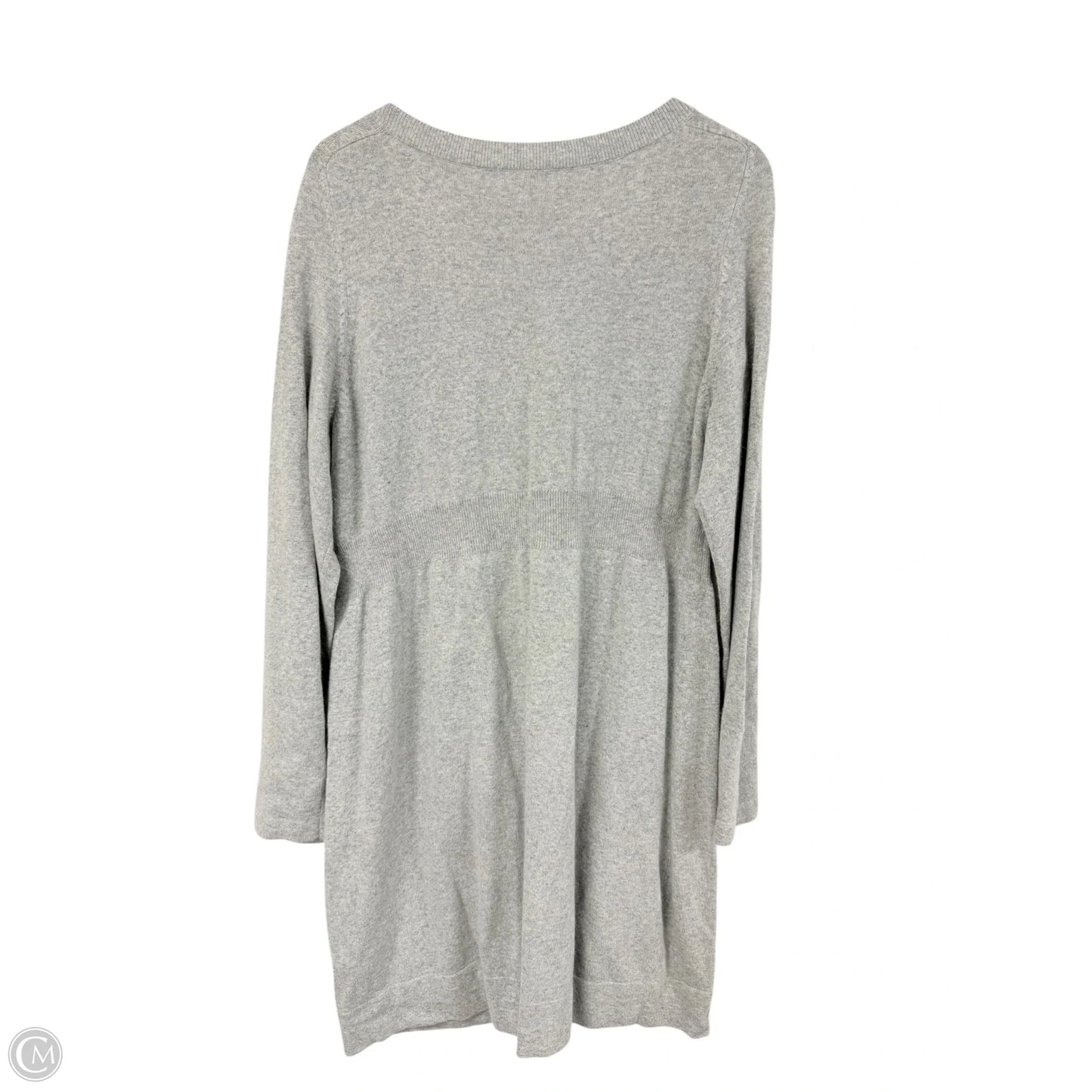 Sweater Cardigan By Cmc In Grey, Size: 3x