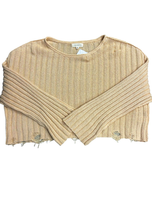 Sweater By Promesa In Ivory, Size: S