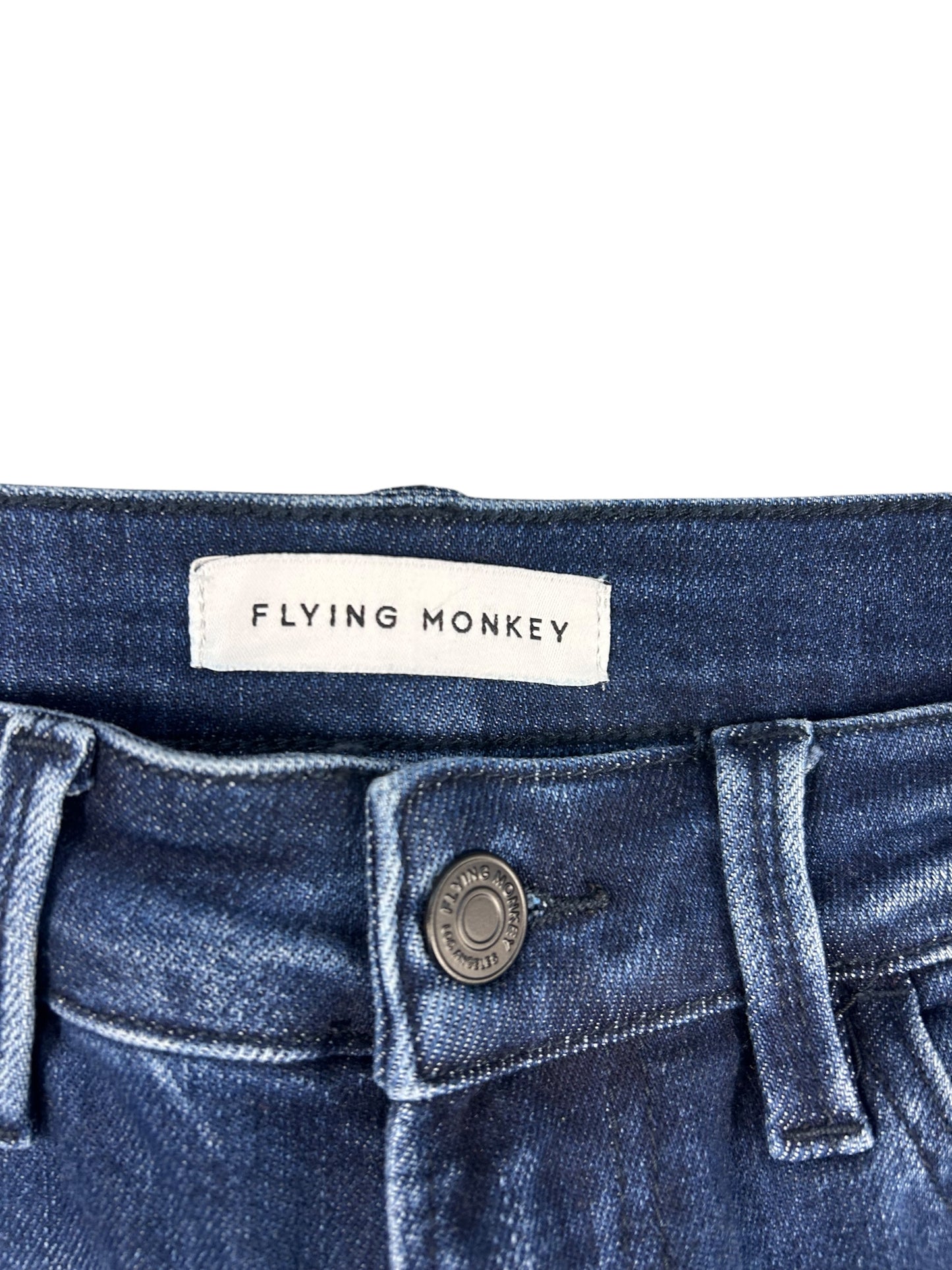 Jeans Straight By Flying Monkey In Blue Denim, Size: 4