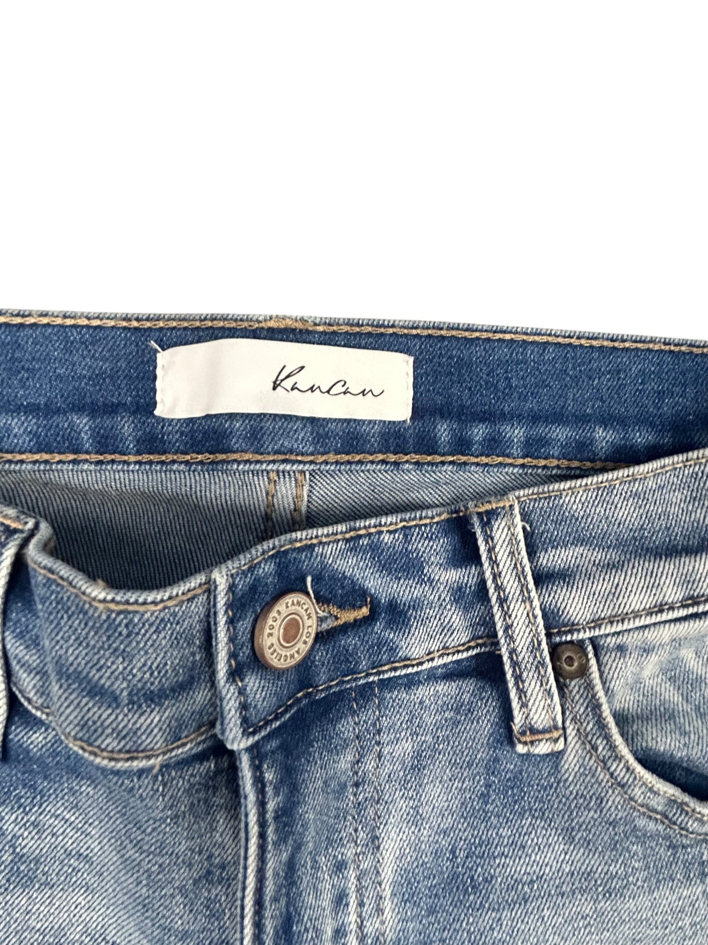 Jeans Straight By Kancan In Blue Denim, Size: 2