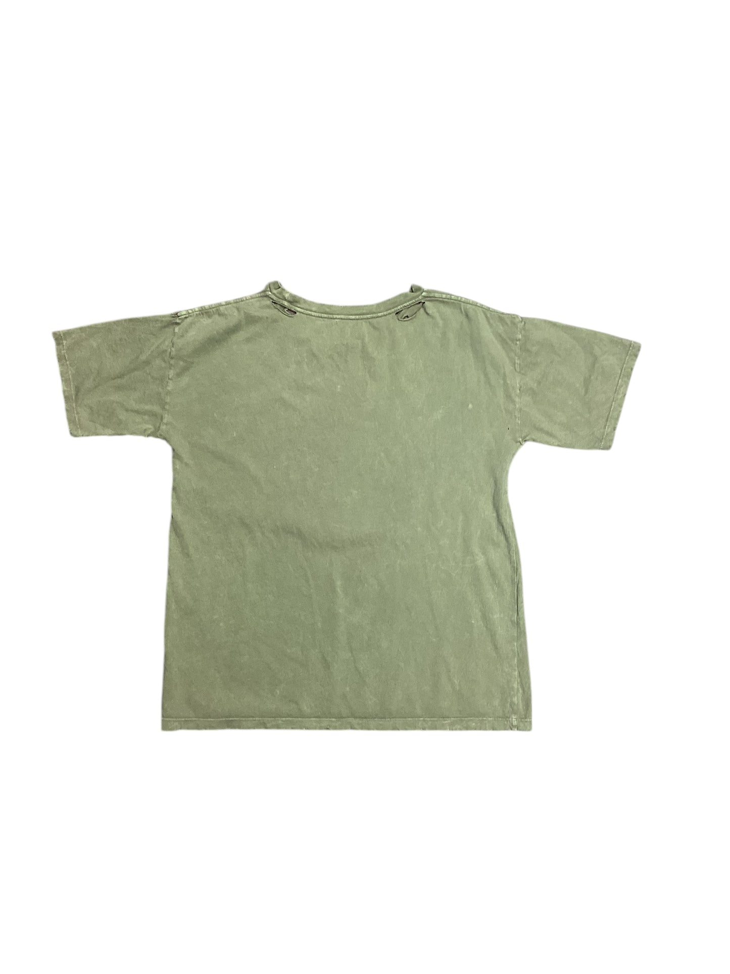 Top Short Sleeve By Cmc In Green, Size: S