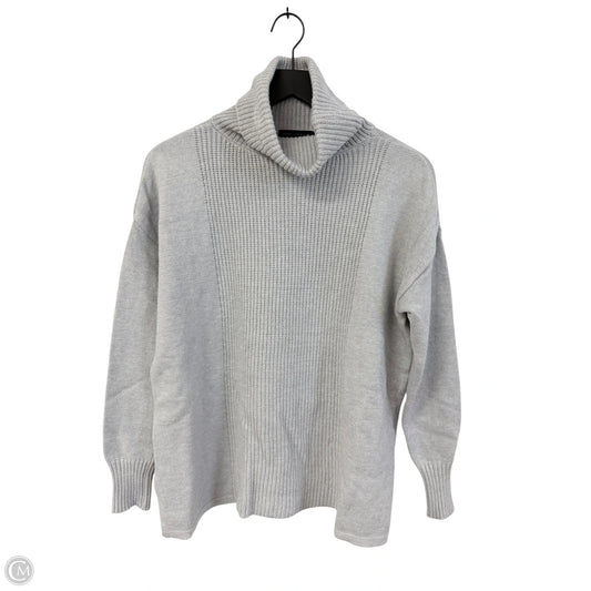 Sweater By Joan Vass In Grey, Size: L