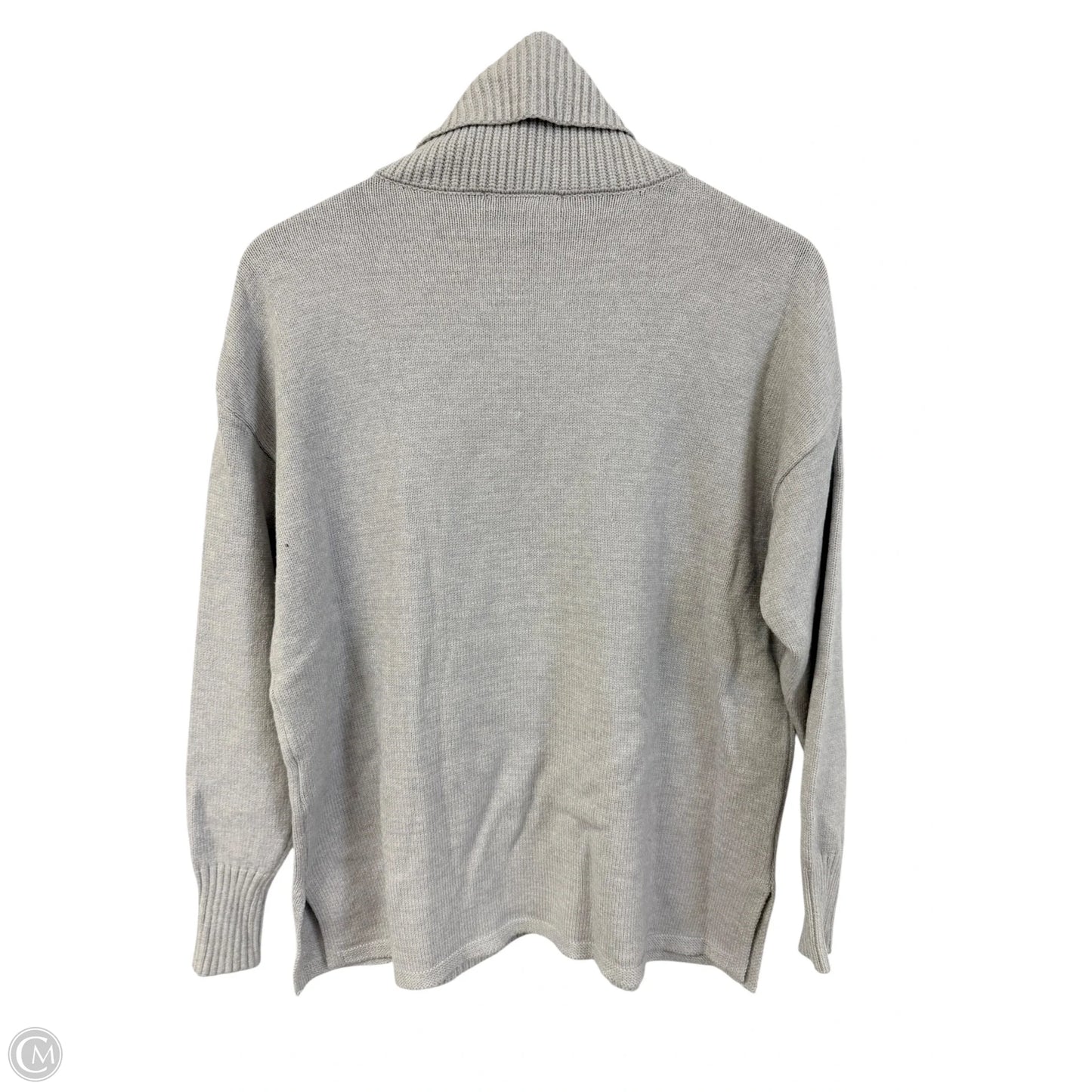 Sweater By Joan Vass In Grey, Size: L