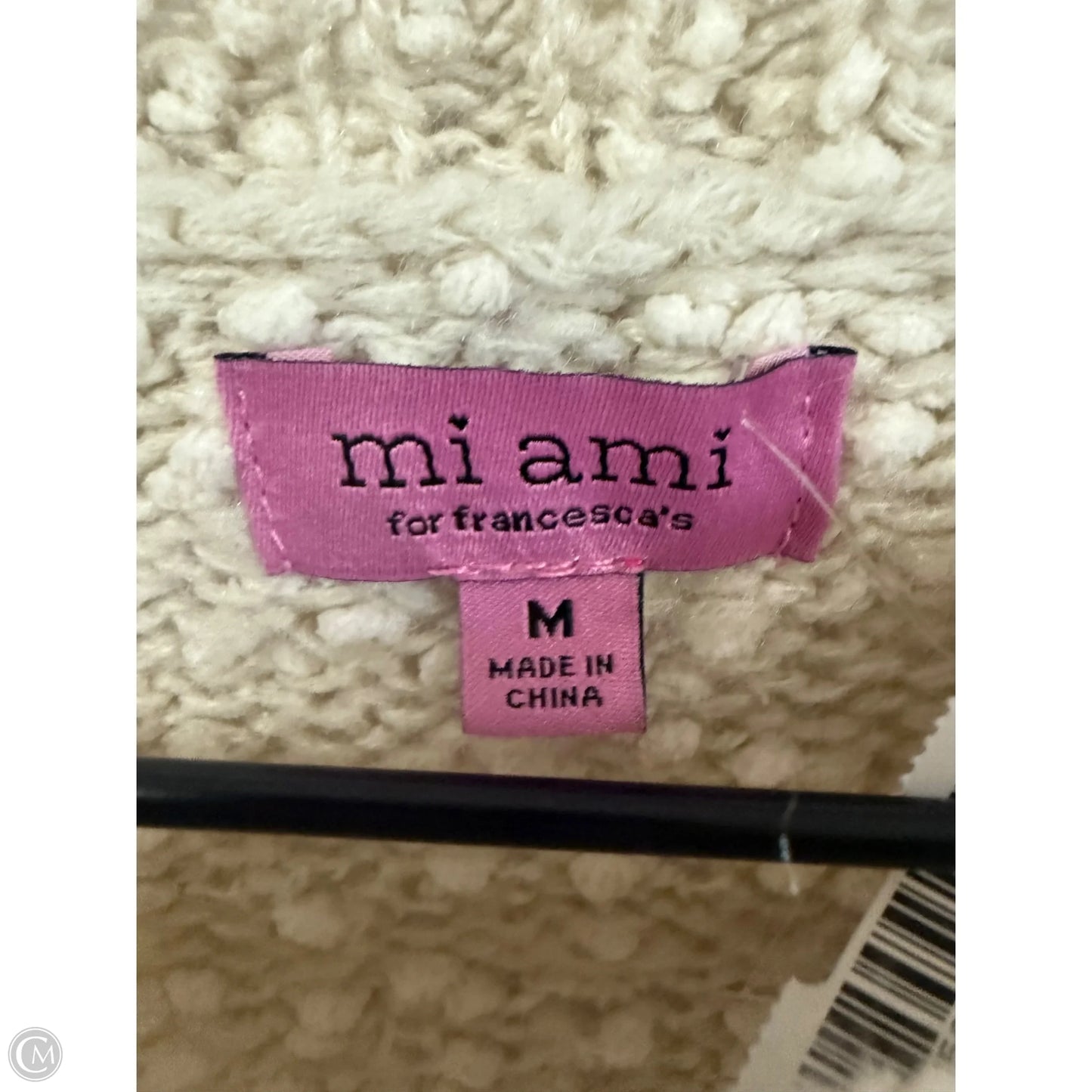 Sweater By Mi Ami In Cream, Size: M