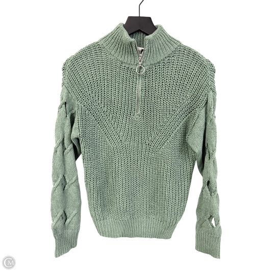Sweater By Francesca’s In Green, Size: M