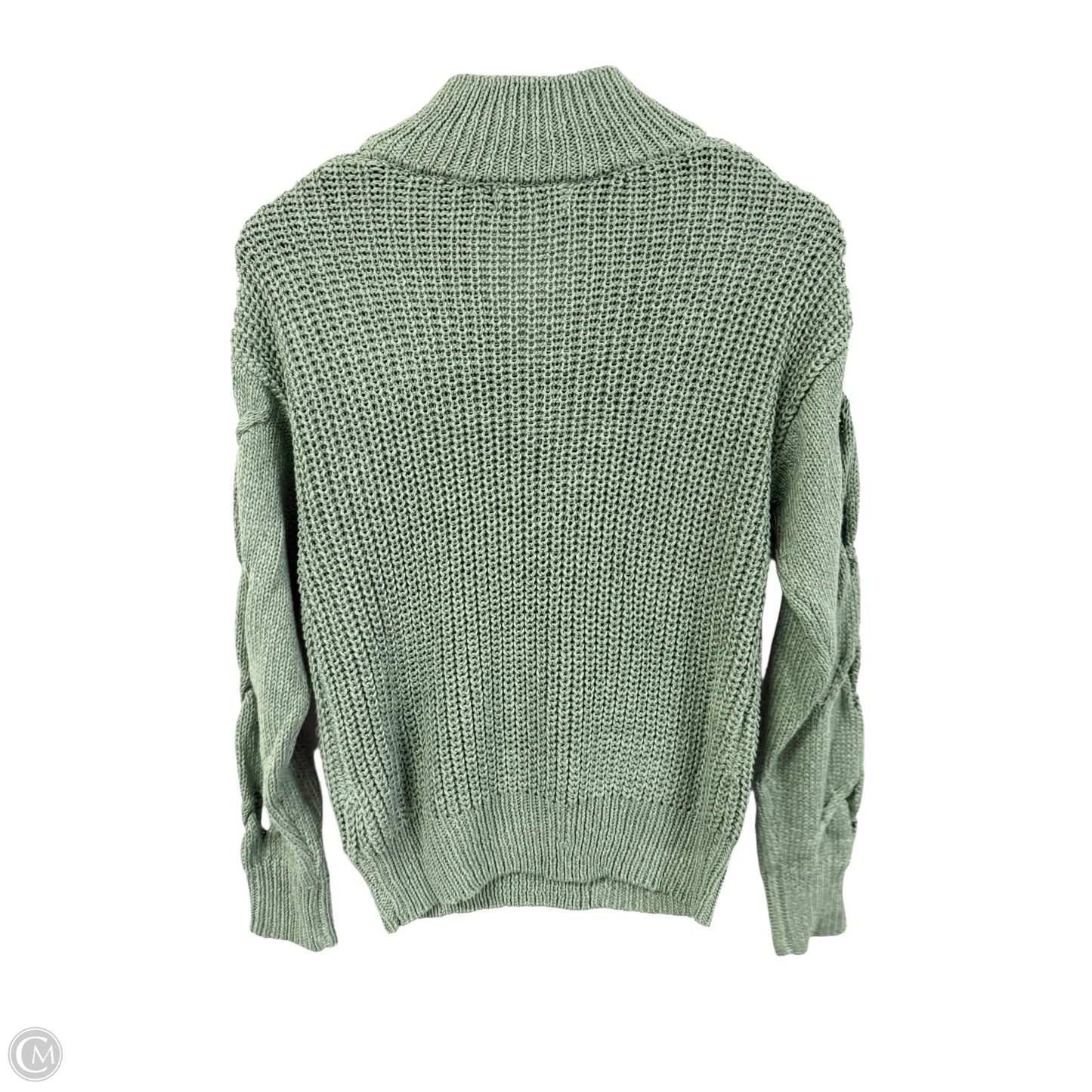 Sweater By Francesca’s In Green, Size: M