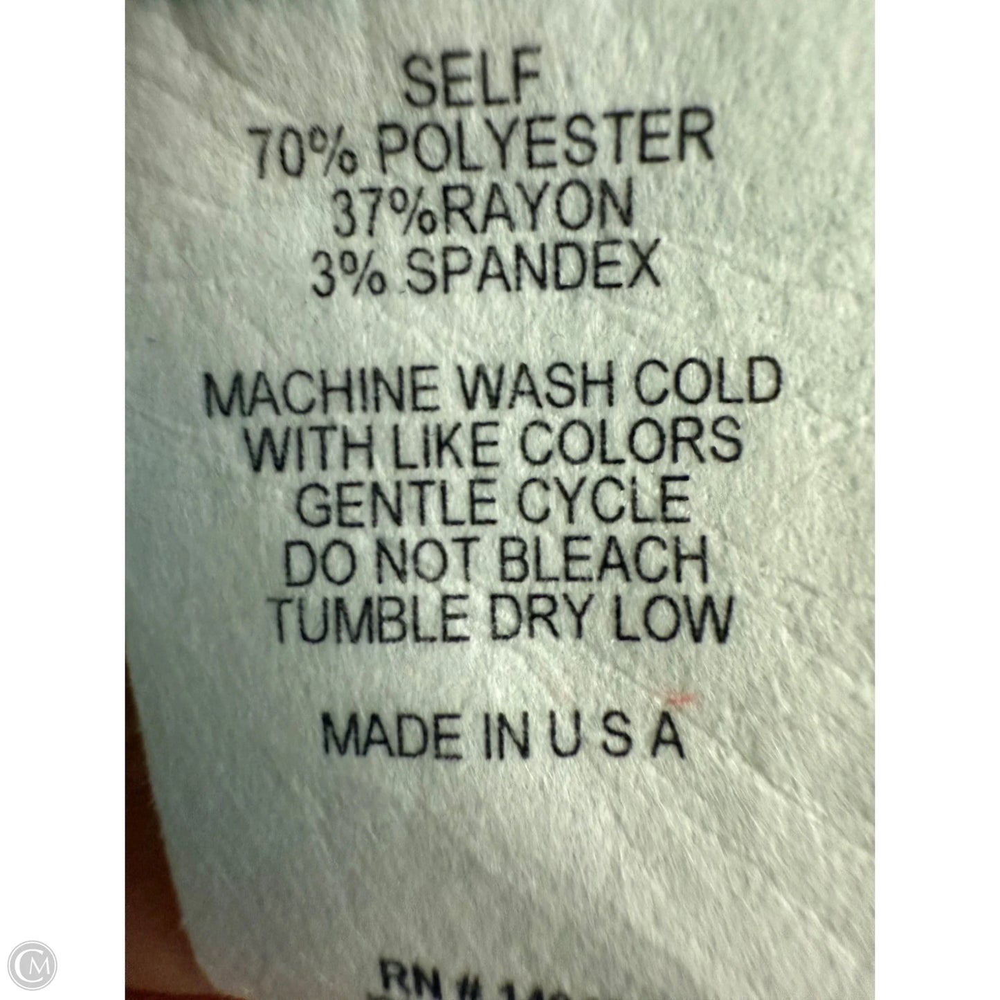 Cardigan By Clothes Mentor In Aqua, Size: Xl