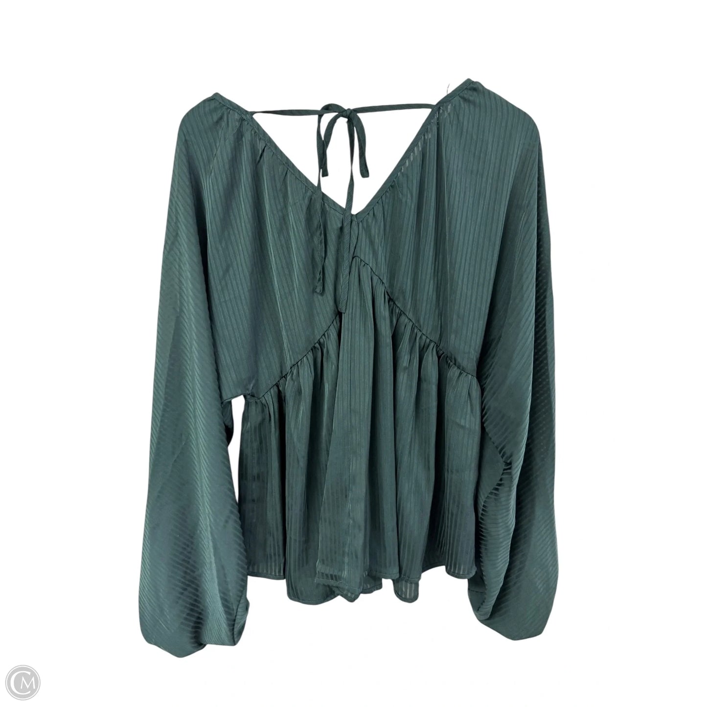 Top Long Sleeve By 143 Story In Green, Size: M