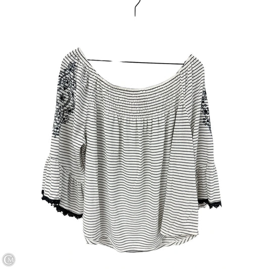 Top 3/4 Sleeve By Maurices In White, Size: Xl