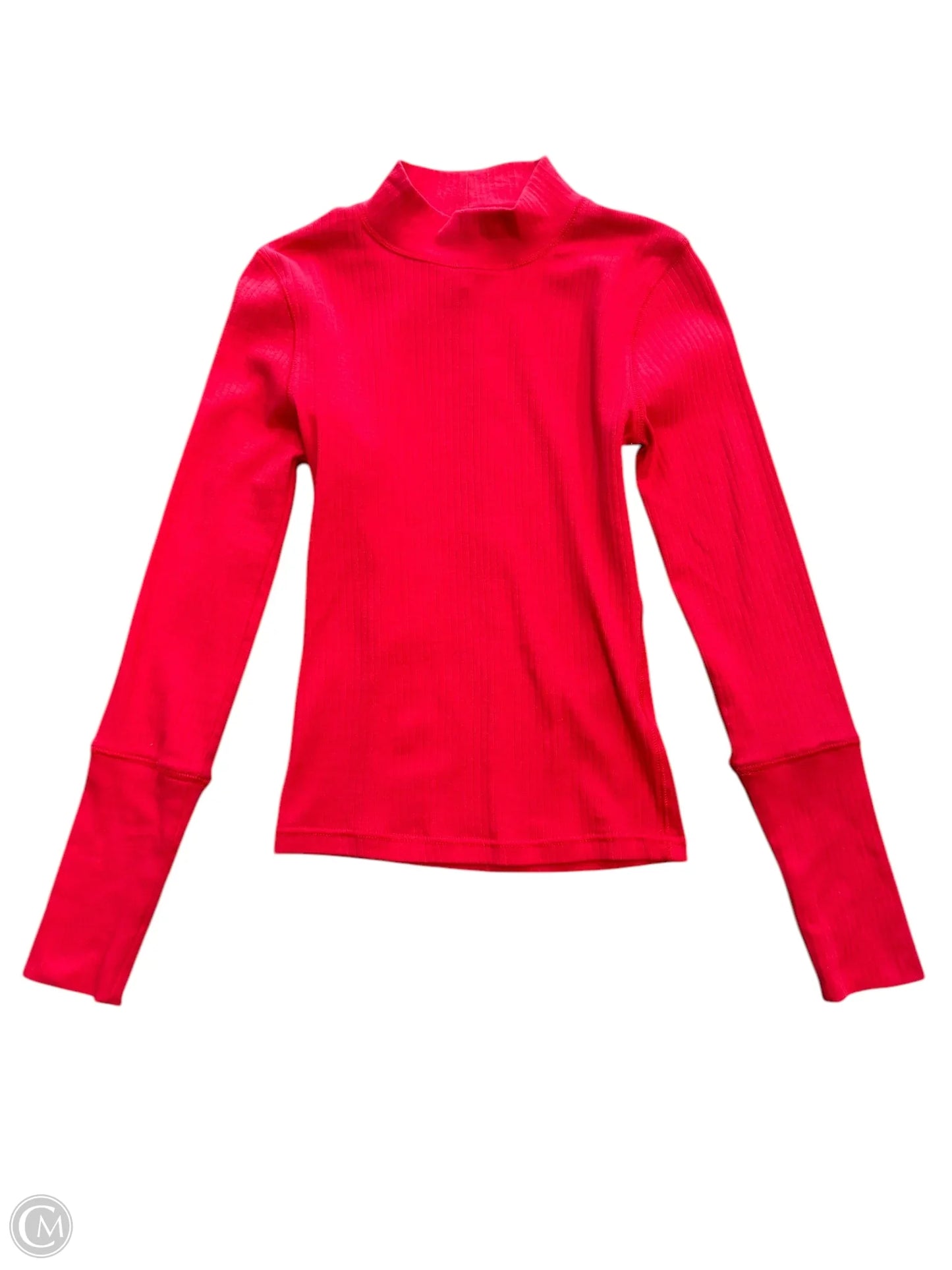 Top Long Sleeve By Free People In Red, Size: Xs