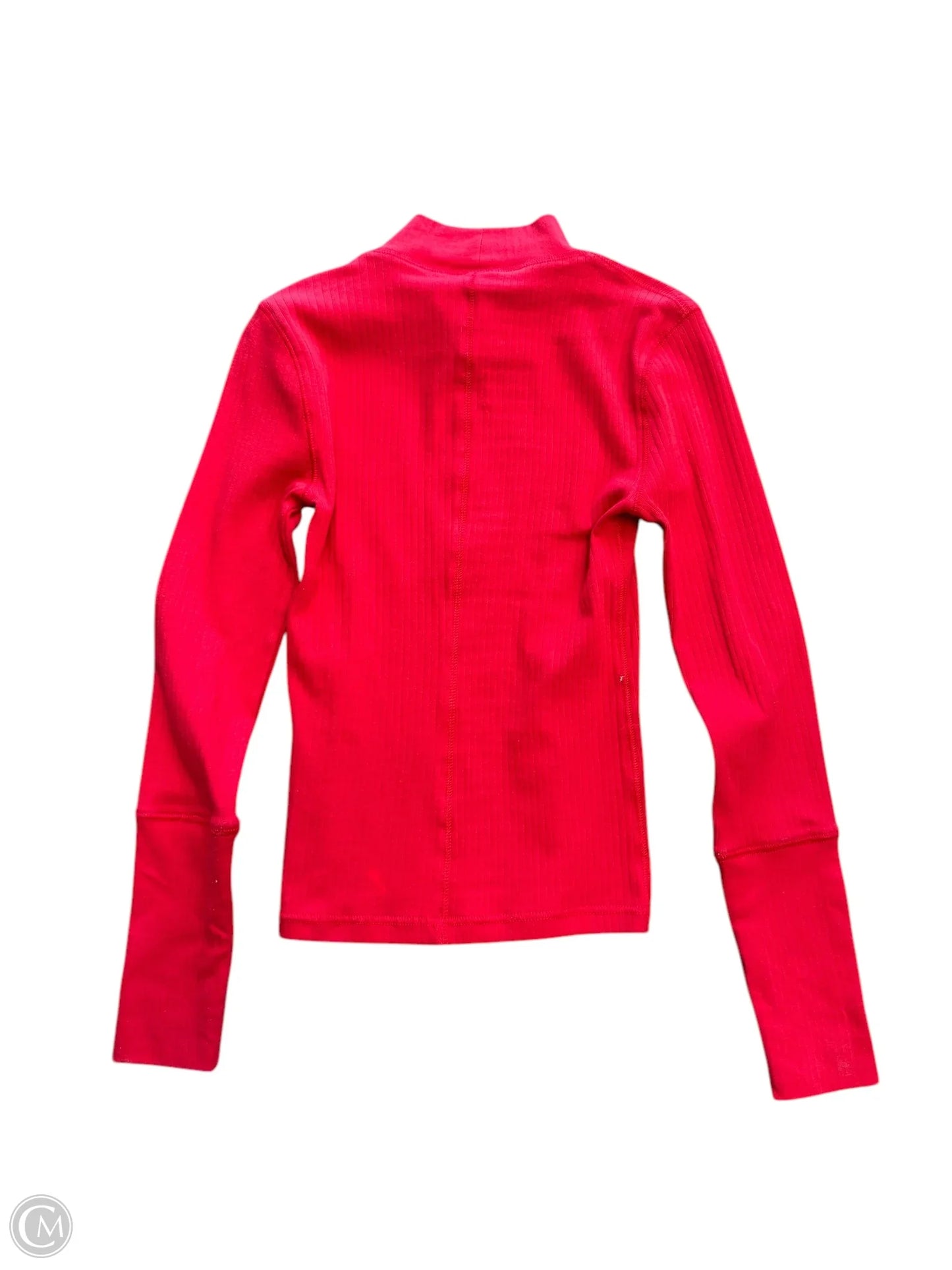 Top Long Sleeve By Free People In Red, Size: Xs