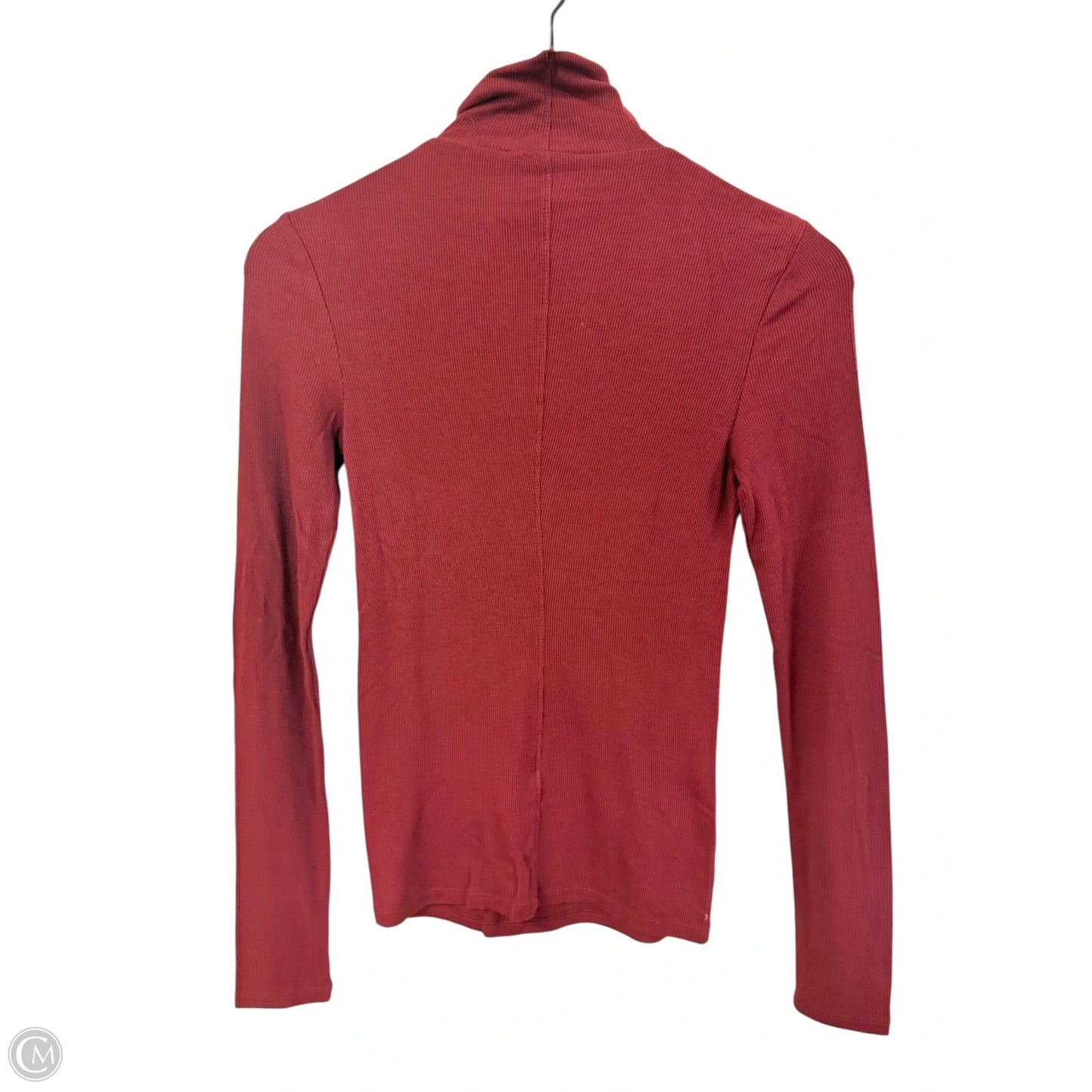 Top Long Sleeve By Clothes Mentor In Red, Size: S